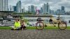 De Villahermosa a Maracaibo: Una pareja mexicana recorre 10 países en bicicleta