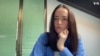 La editora jefe de Kyiv Independent, Olga Rudenko, se ve en esta imagen sin fecha. (Captura de pantalla de VOA)
