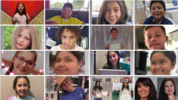 Los recientes tiroteos con decenas de muertos en Nueva York y Texas, entro otras ciudades en los últimos días, han reabierto el debate sobre el control de venta y tenencia de armas de fuego en Estados Unidos; fotocomposición de algunas de las víctimas Uvalde (Foto VOA / Archivo)