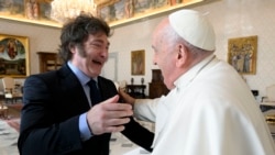 El presidente de Argentina, Javier Milei, sostuvo una audiencia privada con su compatriota, el Papa Francisco
