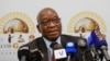FILE - Former South African President Jacob Zuma speaks during a press conference in Sandton, South Africa, Oct. 22, 2022. The ruling African National Congress suspended his membership Jan. 29, 2024, over political differences.
