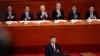 ប្រធានាធិបតី​ចិន​លោក Xi Jinping ចូលរួម​ក្នុង​ពិធី​បើក​សមាជ​ជាតិ​លើក​ទី ២០ នៃ​បក្ស​កុម្មុយនីស្ត​ចិន​នៅ​ក្នុង​សាល Great Hall of the People នៅ​ទីក្រុង​ប៉េកាំង កាលពី​ថ្ងៃទី១៦ ខែតុលា ឆ្នាំ២០២២។