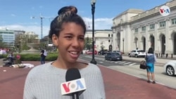 Karla, migrante venezolana