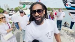 Artista Raudel Collazo asegura que "el poder del artista" ha sido "vital" en las históricas protestas
