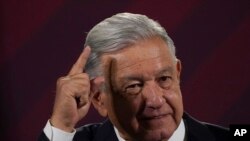 El presidente mexicano Andrés Manuel López Obrador en Ciudad de México, el 28 de febrero de 2023. 
