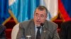 ARCHIVO - El presidente guatemalteco, Bernardo Arévalo, se dirige a una reunión regional sobre migración irregular en el Palacio Nacional en la Ciudad de Guatemala, el 7 de mayo de 2024.