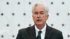 FILE - CIA Director William Burns speaks at CIA headquarters in Langley, Virginia, July 8, 2022. 