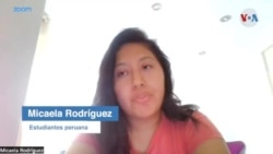 Micaela Rodríguez Guillén, estudiante peruana