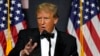 El expresidente Donald Trump habla en Mar-a-Lago, el 18 de noviembre de 2022, en Palm Beach, Florida.