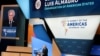 El secretario general de la OEA, Luis Almagro, habla durante la Segunda Sesión Plenaria de Líderes durante la Novena Cumbre de las Américas en Los Ángeles, California, el 10 de junio de 2022.