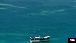 Vista general de la Isla Tortuga, en el Caribe venezolano. (Foto de archivo. FEDERICO PARRA / AFP)