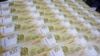 Hojas de billetes de 100 rublos rusos en la imprenta Goznak en Moscú, Rusia, el 6 de julio de 2022. Agencia de noticias de Moscú/vía REUTERS 