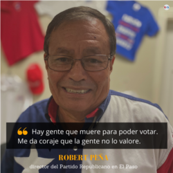 Robert Peña. (Foto: Celia Mendoza)