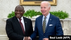 VaCyril Ramaphosa naVaJoe Biden