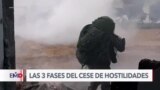 Tres fases integran acuerdo para un cese de hostilidades en Gaza