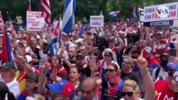Cientos frente a la Casa Blanca demandan “acciones concretas” sobre Cuba