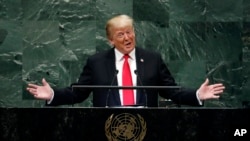 VaDonald Trump vachitaura kuUnited Nations