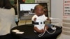 A display at the annual event organized by Saving Lives at Birth, July 28, 2016. (S. Solomon/VOA)