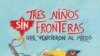Portada del libro “Tres niños sin fronteras que vencieron al miedo”, del periodista español Javier Sancho Mas. 