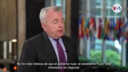 Embajador de EEUU en Rusia: "No he visto indicios de que el gobierno ruso -el presidente Putin- esté interesado en negociar"