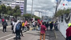 Policía ecuatoriana dispersa a los manifestantes en noveno día de protestas