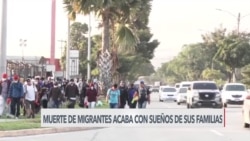 Muerte de migrantes acaba con sueños de familias hondureñas