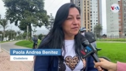Paola Benitez, seguidora de Gustavo Petro