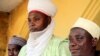 Sani Umar (center) is the “Sarkinyekin Gagi,” which means the “Great Warrior of Gagi." This title has been in his family for centuries but Nigerian royalty lost formal powers when the British colonials took over. (H. Murdock/VOA)