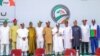 Gwamnonin PDP a wani taro da suka yi a Ibadan, ranar 17 ga watan Mayu, (Twitter/@seyiamakinde - PDP)