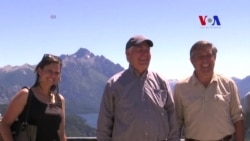 Tillerson visita parque nacional en Los Andes argentinos