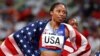 La velocista de EE. UU., Allyson Felix se convirtió el sábado en la atleta de pista con más medallas al conquistar su oncena presea.