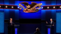 President Trump and Democratic Challenger Joe Biden go Face to Face