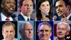 Ocho candidatos a la nominación presidencial republicana se medirán en el primer debate de primarias del partido, con sede en Wisconsin, un estado de los que podrían definir las elecciones de 2024.