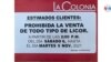 Un rótulo en un comercio privado de Managua de cara a las elecciones generales del 8 de noviembre de 2021. [Foto: VOA/Houston Castillo]