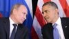 U.S. President Barack Obama (R) listens to Russian President Vladimir Putin after their bilateral meeting in Los Cabos, Mexico on June 18, 2012, on the sidelines of the G20 summit.