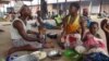 People displaced by flooding are seen at Bangula evacuation camp, in Nsanje, Malawi, March 12, 2019.