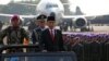 Presiden Joko Widodo saat menginspeksi pasukan pada peringatan HUT TNI ke-74 di Lanud Halim Perdanakusuma, Jakarta, 5 Oktober 2019. (Foto: dok).