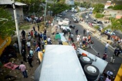 Accidente en México deja migrantes heridos y más de 50 fallecidos, el jueves 9 de diciembre de 2021.