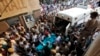 A five-year-old rape victim is moved to the All India Institute of Medical Sciences hospital from Swami Dayanand hospital for treatment in New Delhi, Apr.19, 2013.