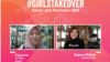 Fayanna dari Depok, Jawa Barat "take over" akun milik Najwa Shihab (courtesy: Plan International Indonesia)