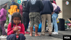 Venezolanos piden a su consulado en Quito, Ecuador, que los regresen a su país.