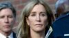 La actriz Felicity Huffman salió de la cárcel
