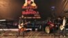 Members of Indian-controlled Kashmir’s first all-girl rock band Praagaash, or First Light, perform at the annual 'Battle of the Bands' in Srinagar, India, Dec. 23, 2012.