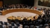 FILE - Members of the U.N. Security Council vote on a U.S. draft resolution calling for free and fair presidential elections in Venezuela at U.N. headquarters in New York, Feb. 28, 2019. 