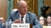 UnitedHealth CEO Witty testifies about recent cyberattack at the company's technology unit during a Senate Finance Committee hearing on Capitol Hill in Washington