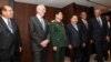 U.S. Defense Secretary Jim Mattis (2nd-L) laughs with Southeast Asian defense ministers after their meeting at the 17th International Institute for Strategic Studies Shangri-la Dialogue in Singapore, June 1, 2018. 