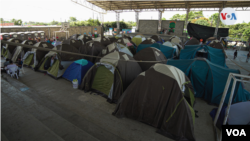 Refugiados venezolanos en Arauquita, Colombia. 27 de abril de 2021. [Foto: Jair Díaz/VOA]