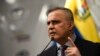 El fiscal general del gobierno en disputa de Venezuela, Tarek William Saab, habla en conferencia de prensa, en Caracas.