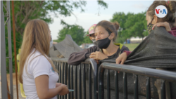Migrantes venezolanos en Cúcuta. [Foto: Hugo Echeverry y Heider Logatto/VOA]