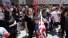FILE - Iraqis and supporters rally outside the Theodore Levin United States Courthouse in Detroit, Michigan, June 21, 2017.